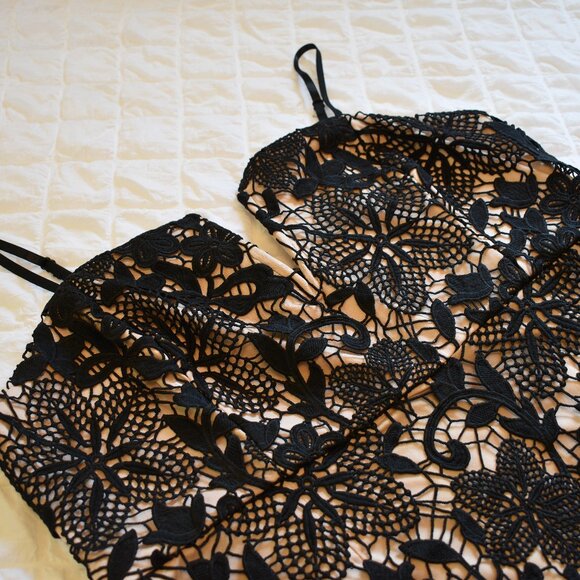 CLOSING SALE! 
Black Evening Cocktail Dress - Picture 1 of 9